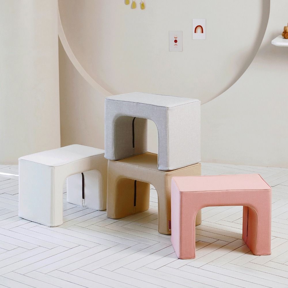 [Lieto Baby] COCO LIETO Prine Puzzle Children's Table Baby Desk_Eco-friendly fabric, high-density PU foam, waterproof, streamlined design_Made in Korea